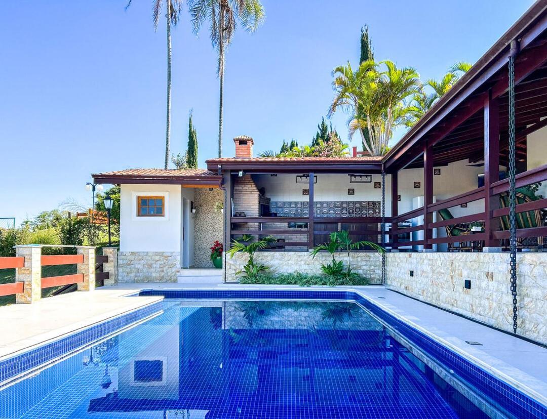 فيلا Casa De Campo C Churrasqueira E Wi-Fi Itatiba Sp المظهر الخارجي الصورة